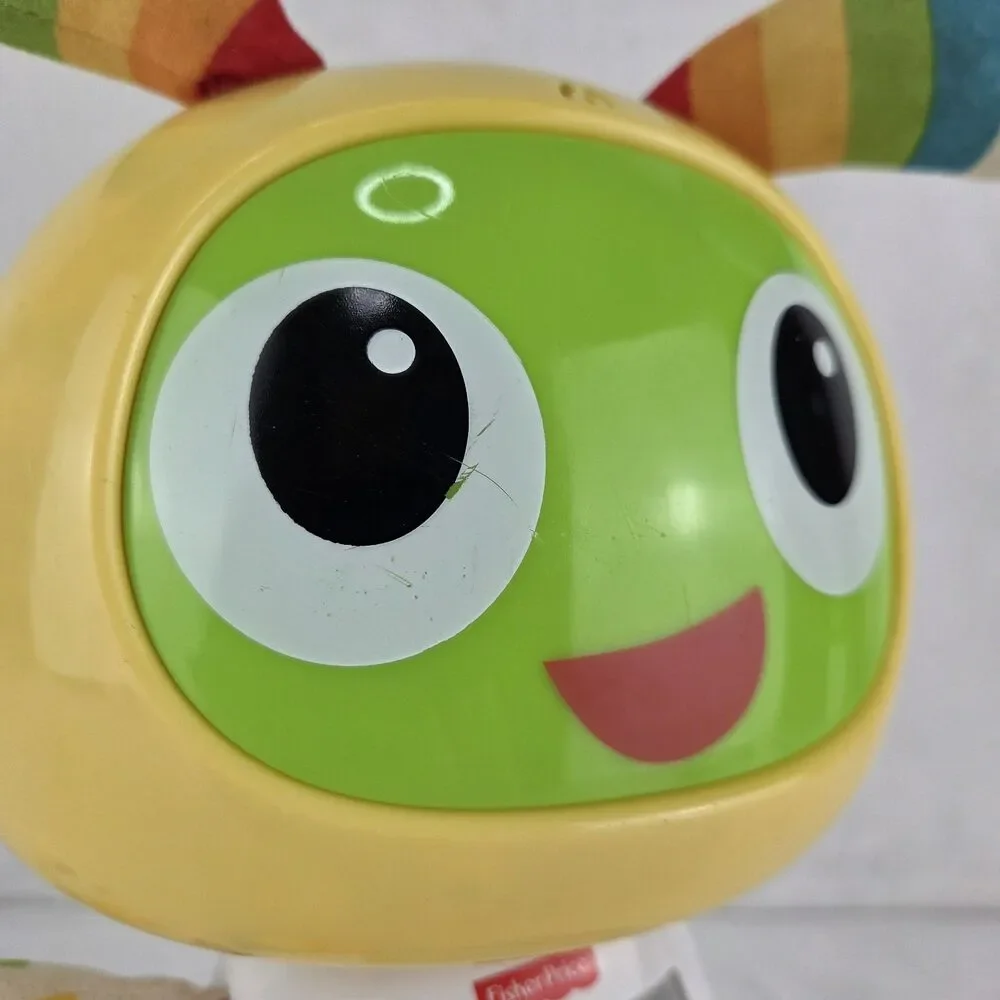 Fisher Price Bright Beats BeatBo Dance & Move Interactive Robot Lights Up Sings